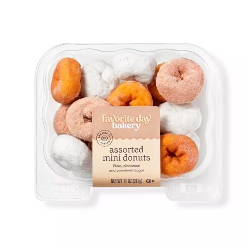 Mini donas surtidas - 11 oz