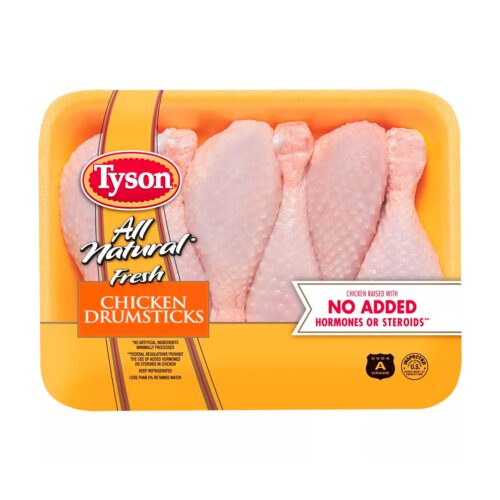 Muslos de pollo totalmente naturales y sin antibióticos - 1,49-2,938 lbs - precio por lb
