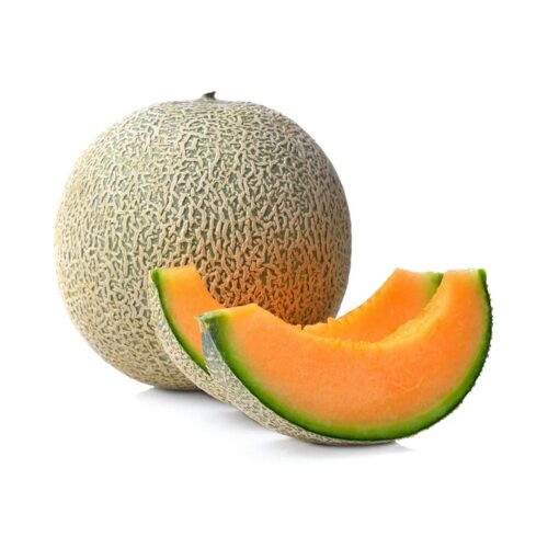 Melón Cantalupo Fresco Orgánico Cortado